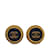 Pendientes de clip Chanel CC dorados Chapado en oro  ref.1149221