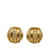 Goldene Chanel CC-Ohrclips Metall  ref.1149367