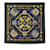Hermès Blue Hermes Les Tambours Silk Scarf Scarves  ref.1149389