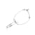 Silver Dior Jump Rope Bracelet Silvery  ref.1149792