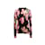 Suéter con estampado floral Dolce & Gabbana negro y multicolor Talla US S Sintético  ref.1149857