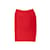 Vintage rojo Norma Kamali falda de seda tamaño US XS Roja  ref.1149867