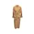 Autre Marque Vintage Tan Perry Ellis Long Wool Coat Size US 8 Camel  ref.1149888