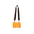 Orange Fendi Mini Crossbody Bag Leather  ref.1150176