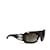 Braune Chanel Perlmutt-CC-Sonnenbrille  ref.1150225
