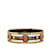 Hermès Pulsera de disfraz con brazalete ancho de esmalte Hermes de oro Dorado Metal  ref.1150244