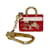 Llavero rojo con dije para bolso Speedy Pomme D'Amour con inclusión de resina de Louis Vuitton Roja  ref.1150262
