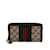 Brown Gucci GG Canvas Rania Bamboo Wallet Leather  ref.1150329