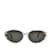 Schwarze, runde, getönte Fendi-Sonnenbrille  ref.1150333