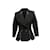 Vintage Black Christian Lacroix 90s Jacquard Blazer Size US S Synthetic  ref.1150359