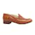 Tan Luciano Barbera Croc Loafers Size 37 Camel Exotic leather  ref.1150372