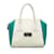 Zweifarbige Handtasche aus weißem Valentino-Leder  ref.1150395