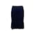 Autre Marque vintage Marine Chanel Boutique Jupe Taille US L Synthétique Bleu Marine  ref.1150424
