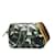 Green Fendi Monster Eyes Camouflage Camera Bag Leather  ref.1150570