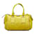 Yellow Burberry Leather Gladstone Satchel  ref.1150616