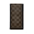 Brown Louis Vuitton Damier Ebene Brazza Long Wallets Cloth  ref.1150646