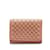 Pink Christian Louboutin Marcorn Spike Wallet Leather  ref.1150797