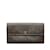 Braune lange Geldbörsen mit Louis Vuitton-Monogramm Porte Monnaie Billets Leinwand  ref.1150830