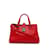 Red Bottega Veneta Small Intrecciato Roma Satchel Leather  ref.1150966