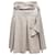 Falda plisada de lino gris Issey Miyake Tamaño EE.UU. 6  ref.1150967