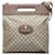 Brown Gucci GG Supreme Neo Vintage Soft Tote Satchel Leather  ref.1151004