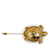 Gold Chanel Turtle Brooch Golden Metal  ref.1151137