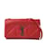 Petit sac à bandoulière Jamie en cuir d'agneau patchwork Saint Laurent rouge  ref.1151142