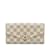 Carteiras longas Louis Vuitton Damier Azur Portefeuille Sarah brancas Branco Lona  ref.1151228