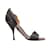 Alaïa Black Alaia Lasercut Heeled Sandals Size 36 Leather  ref.1151270