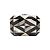 Rafe New York Black & White Rafe Shell Geometric Hard Clutch - view 3