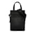 Bolsa de couro preta com logotipo Fendi Shopper Preto  ref.1151330