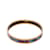 Hermès Bracelet de costume en émail étroit Hermes Cavald'Or Surnaturel en or Métal Doré  ref.1151359