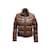 Autre Marque Brown RLX Ralph Lauren Leather Puffer Jacket Size US M  ref.1151369