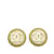 Gold Chanel CC Clip On Earrings Golden Gold-plated  ref.1151421