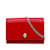 Bolsa Crossbody Caveira Alexander McQueen Vermelha Vermelho Couro  ref.1151468