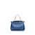 Blue Fendi Micro Peekaboo Satchel Leather  ref.1151575