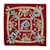 Hermès Sciarpe di seta rosse Hermes Grand Uniforme Rosso  ref.1151637
