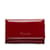Portachiavi Prada in vernice rossa Rosso Pelle  ref.1151660