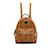Brown MCM Mini Visetos Stark Backpack Leather  ref.1151667