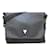 Bandolera negra con línea en V de Louis Vuitton Negro Cuero  ref.1151733