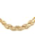 Gold Chanel Ball Shaped Chain Necklace Golden Metal  ref.1151752