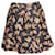 Mini-jupe imprimée Miu Miu en soie noire  ref.1151847