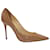 Christian Louboutin Decollete 554 100 Pumps in Nude Patent Calf Leather Flesh  ref.1151852