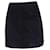 Red Valentino Flared Corduroy Mini Skirt in Navy Blue Cotton  ref.1151857