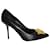Versace Medusa Head Pointed-Toe Pumps in Black Leather  ref.1151871