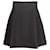 Minifalda estilo skater Miu Miu en algodón negro  ref.1151879