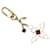 Louis Vuitton Malletage Blossom Bag Charm Key Holder Enamel  ref.1151895