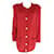 Yves Saint Laurent Manteaux, Vêtements d'extérieur Laine Rouge  ref.1152215