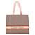 Calvin Klein Bolsa de lona com monograma cinza coral, bolsa de ombro, comprador, NOVO Multicor Algodão  ref.1152228