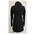Gabardina Burberry Brit de lana negra Negro - vista 2
